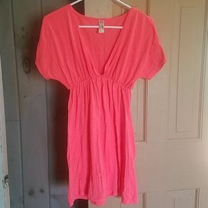 Coral Swimsuit Cover up!
